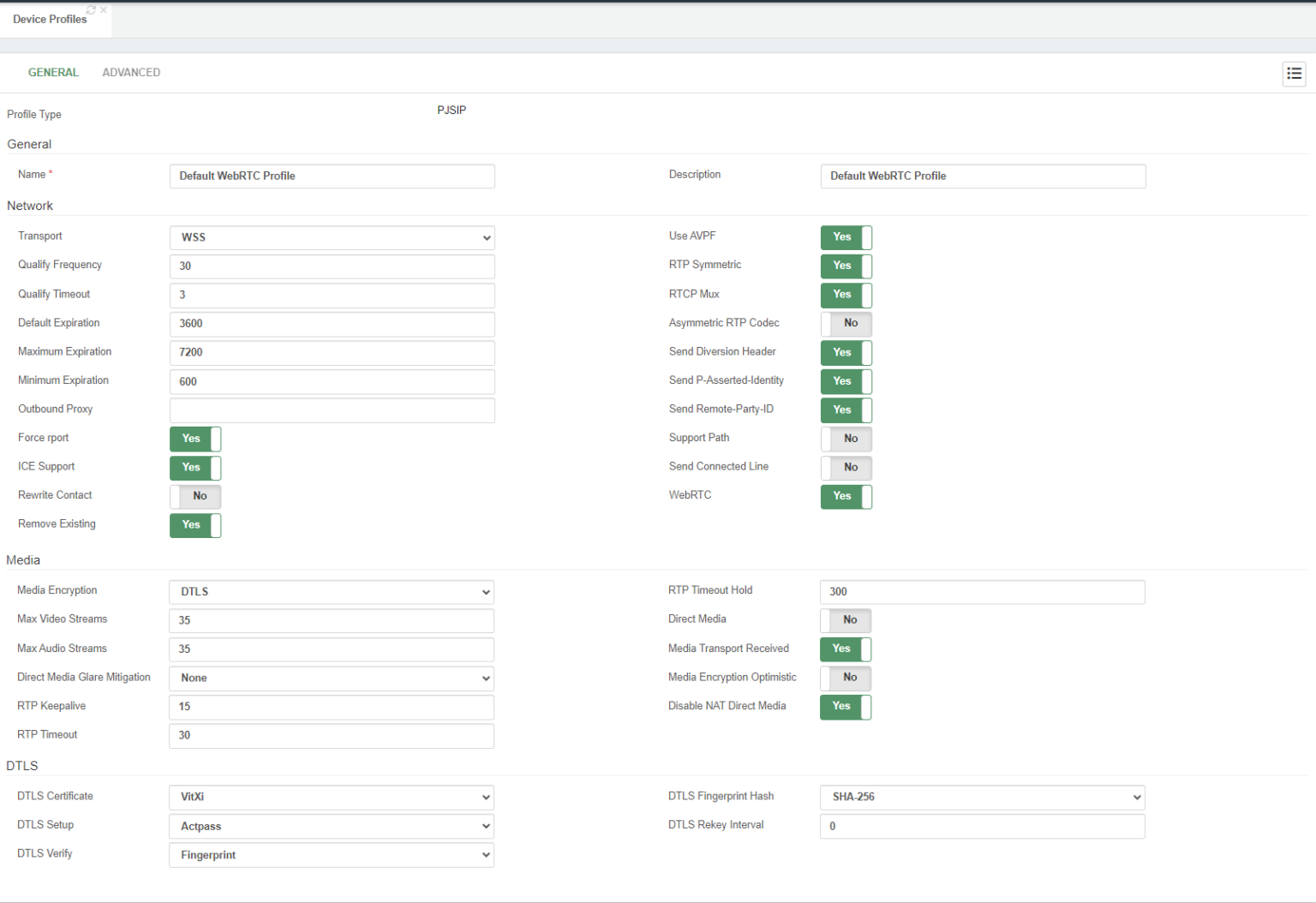 WebRTC Profile Settings VitalPBX Wiki webrtc-profile-settings-vitalpbx-wiki