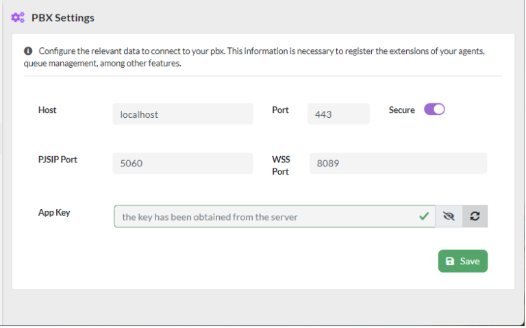 PBX Settings – VitalPBX Wiki