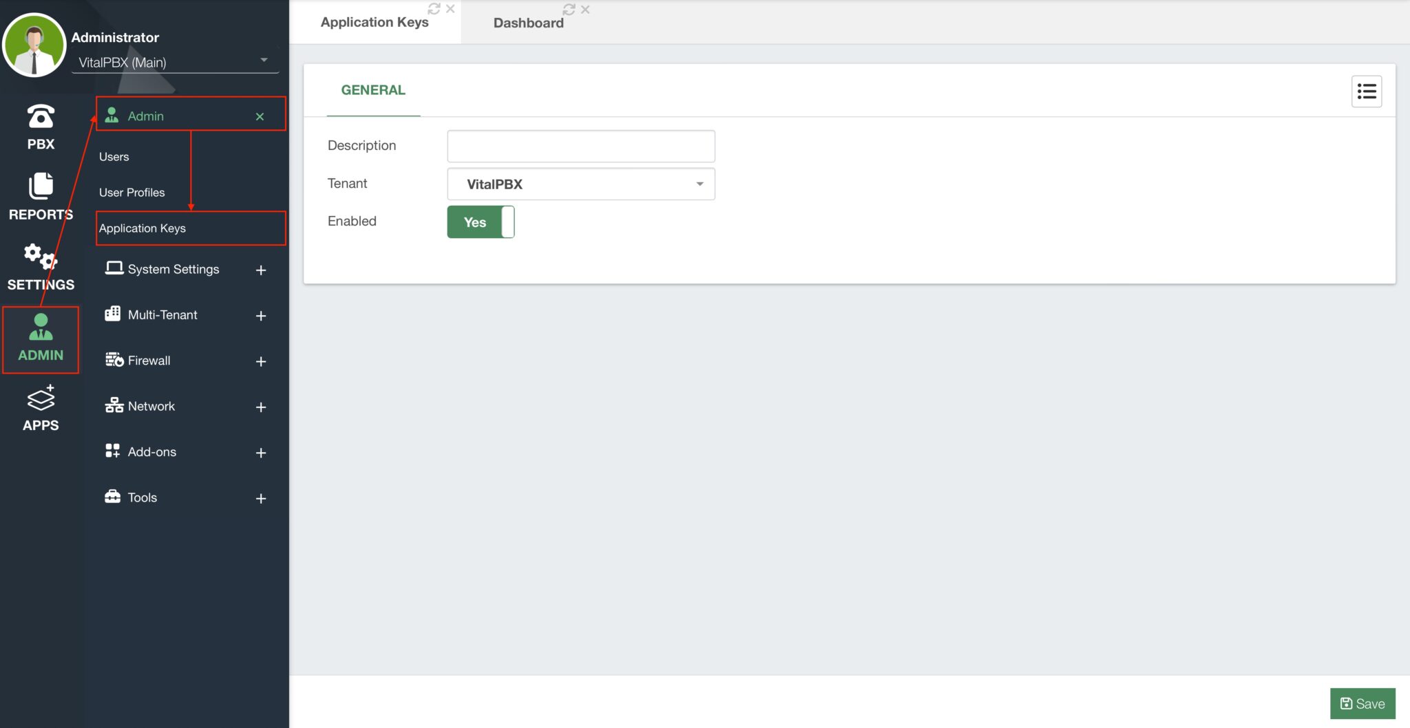 API | VitalPBX Wiki