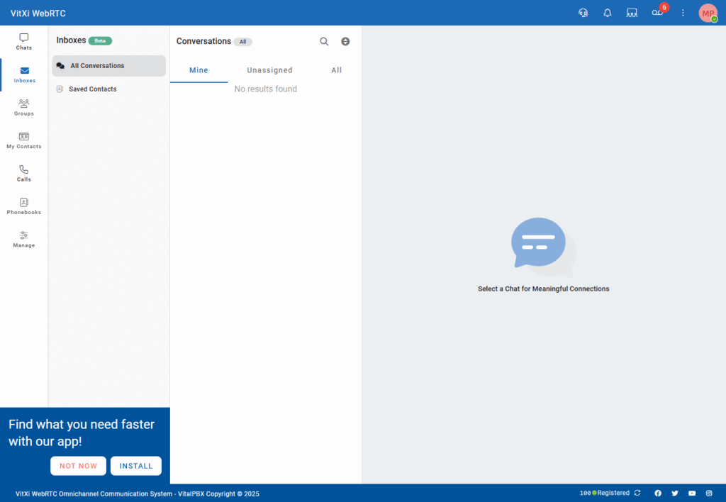 Install VitXi WebRTC as Desktop App (PWA Guide)
